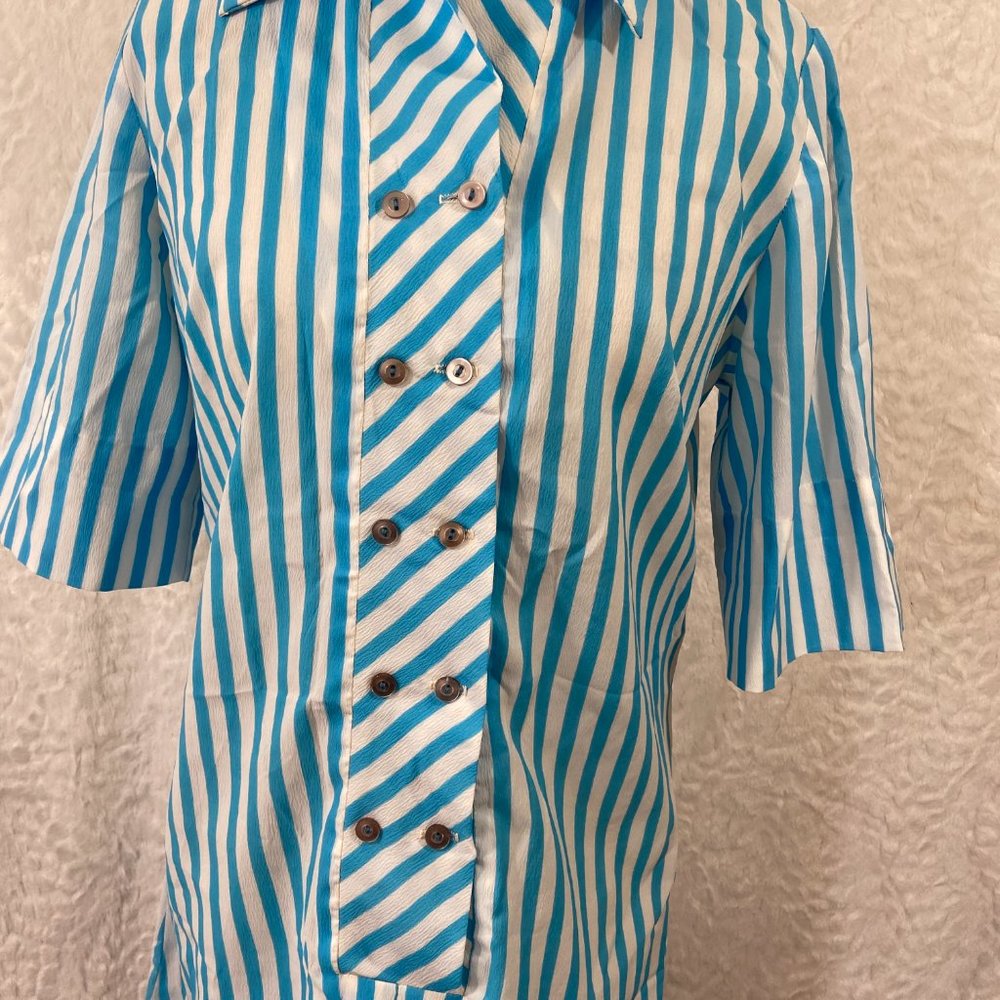 Vintage 70’s Lane Bryant House Dress Shift Style Sz 14 - Picture 2 of 7
